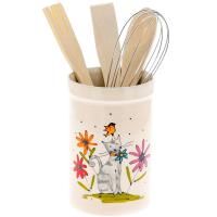 Подставка д/столовых приборов Серый кот 208-07002 /36шт/PSF