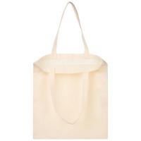 Сумка-шоппер 35*40см без застежки бежевая 111443 /20шт/120шт/Рыжий Кот