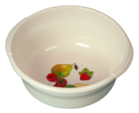 Таз 8л "Новинка" с ручками слоновая кость 03012