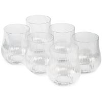 Набор стаканов TULIPA OPTIC 6шт 350мл низкие /CR350201TO