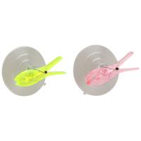 Крючок для ванной Прищепки (набор 2шт) на присоске пластик 311852