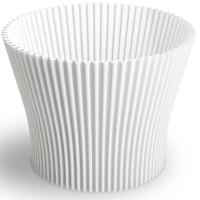 Кашпо Lotos Dlo 13*11см белый 071676 