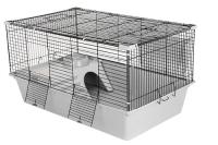 Клетка д/грыз ШУША-1 78*48**41см шаг прута 13мм разборная комплект св-сер-черн/4480св-сер-чер/Дарэлл