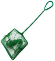 Сачок для аквариума с зеленой сеткой 15*12,5*30см/А030/Салекс