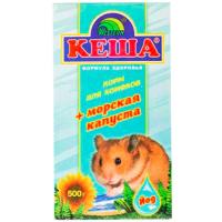 Корм для хомяков морская капуста Кеша 500г