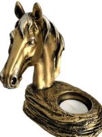Подсвечник Конь (золото+серебро) 718634/I188