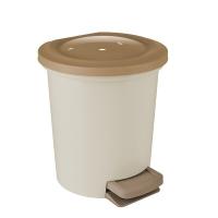 Контейнер для мусора Vogue 6л с педалью кофейный SV4046