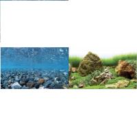 Фон для аквариума Горная река/Зеленое море 45см*15м BACKGROUND 056Салекс