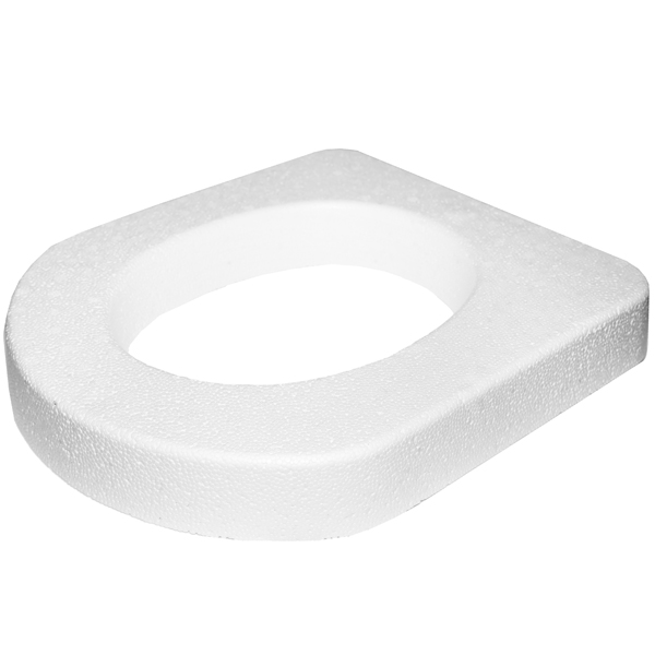 Сиденье д/туалета Обычное 45*39*6см пенопласт /6шт/