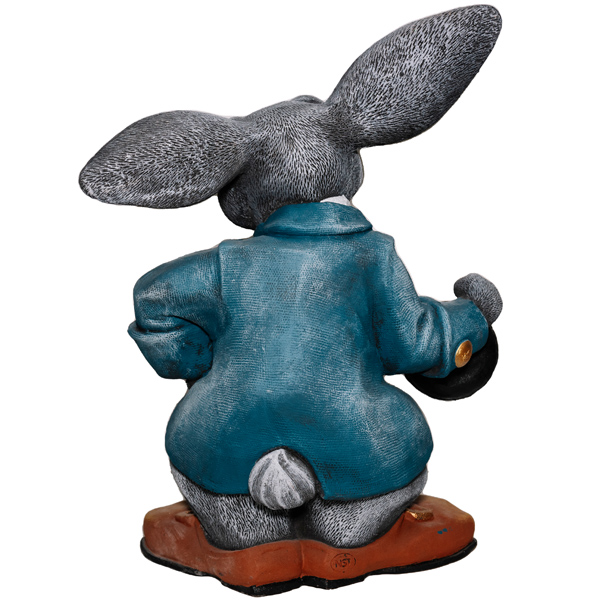 Кролик ТикТак серый 40см Ф326сер