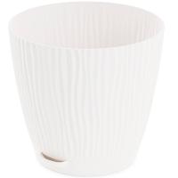 Кашпо Флис 3л белый прик. под. М8443 /14шт/ Альтерн