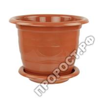 Кашпо Виола 1л терракот/М1331