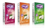 Платочки бумажные 3 слоя "Plushe Deluxe Standart" 10 листов 5066