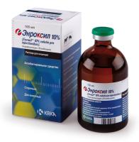 Энроксил 10% для кошек и собак 100 мл