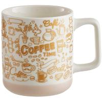 Кружка 380мл бежевый Ф18-019L /48шт/ Rosario