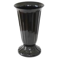 Вазон д/срезки Цветочный №4 17л черный