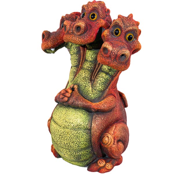 Фигура Змей Горыныч красный Ф110к