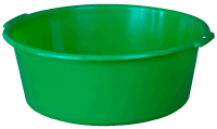 Таз 20л с ручками зеленый 03006