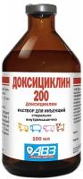 Доксициклин 200 раствор для инъекций 100мл Доксициклин 200 раствор для инъекций 100мл