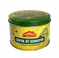 Свеча от комаров ARGUS Цитронелла 80гр банка Свеча от комаров ARGUS Цитронелла 80гр банка