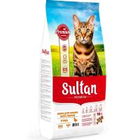 Кошки Султан Премиум для всех пород утка 10кг/6353