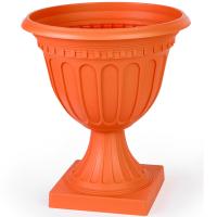 Вазон Олимпия 12л коричневый на высокой ножке М9069 /5шт/ Альтерн