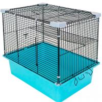 Клетка д/грыз N1 РПК50 без наполнения 42*30*40см бирюзовая/4шт/Евро