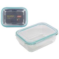 Контейнер "DIAFANO" 1,5л жаропр стекла с крышкой Mallony