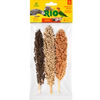 Лакомство д/птиц РИО Сорго в колосьях для средних и крупных попугаев 3шт/22080 ЧЗ