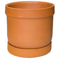 Терракот Горшок 182-1 V-0,5л, h-10; D-11