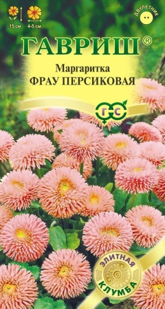 Маргаритка Фрау Персиковая 4шт Маргаритка Фрау Персиковая 4шт