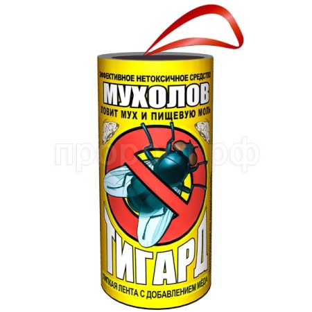 Липкая лента Тигард от мух и пищевой моли 1шт/200шт/Оборонхим Липкая лента Тигард от мух и пищевой моли 1шт/200шт/Оборонхим