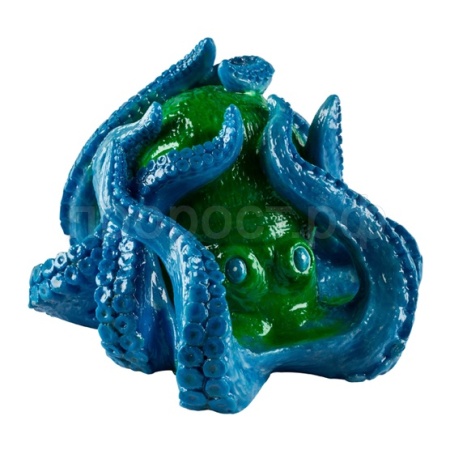 Грот Glofish Осьминог светящийся 9*5,5*7см/19277/АП