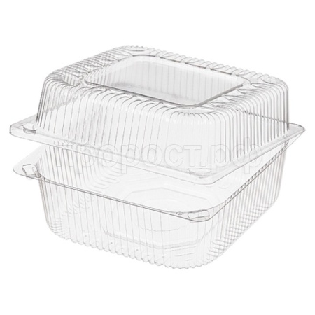 1437754 Контейнер 125*125мм 400мл квадрат с/крышкой БОПС РК-15 (Р)(ОП) /660шт/К