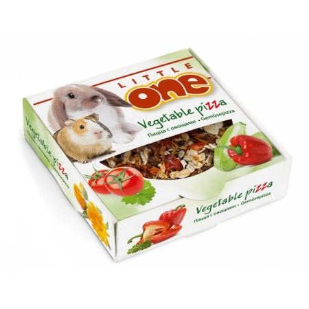 Лакомство-игрушка Пицца с овощами Литтл Ван 55г