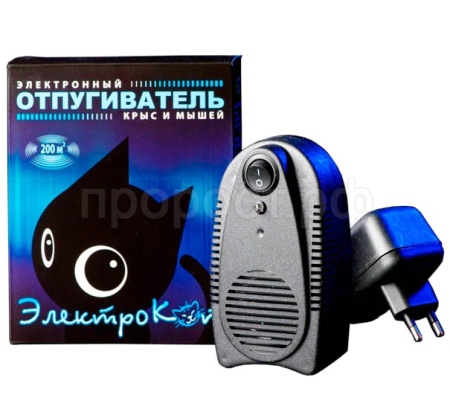Ультразвуковой отпугиватель крыс и мышей "ЭлектроКот-Классик" Ультразвуковой отпугиватель крыс и мышей "ЭлектроКот-Классик"