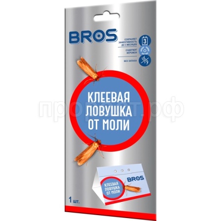 Ловушка-Домик BROS от одежной моли с феромоном Ловушка-Домик BROS от одежной моли с феромоном