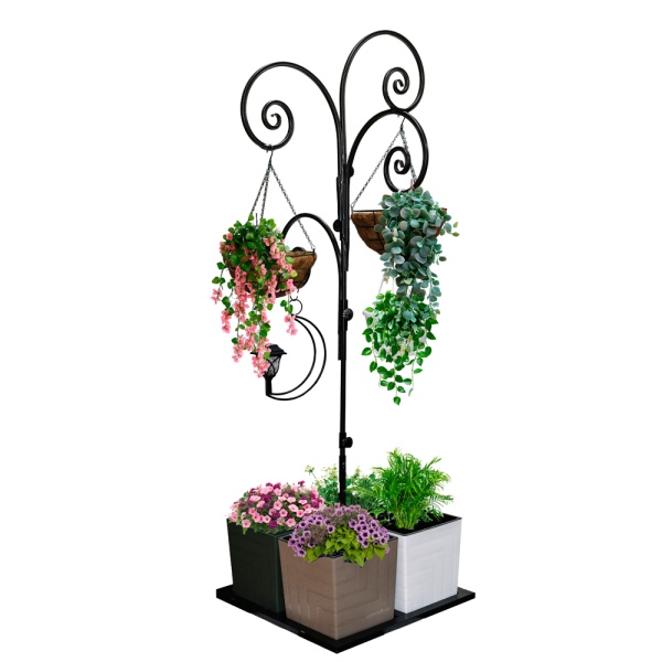 Стойка садовая ПАЛЬМА черная РЗДИ/1шт