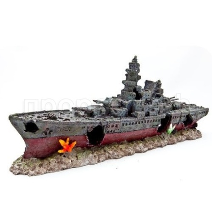 Грот Decor049 Корабль 50*11,5*19,5см Салекс