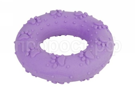 Игрушка для собак Кольцо плавающее из термопластичной резины 11см/27799001