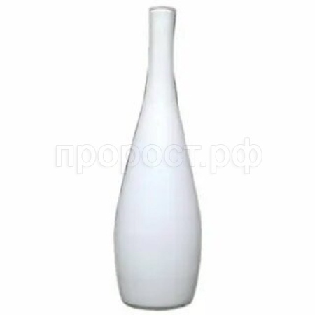 Ваза для цветов Рокса Белый глухой стекл. /700-Н5 Ваза для цветов Рокса Белый глухой стекл. /700-Н5