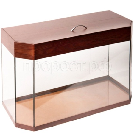 Аквариум Панорама с крышкой 123л (78*28*51см)