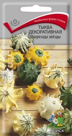Тыква декоративная Шахрезада звёзды 5шт Тыква декоративная Шахрезада звёзды 5шт