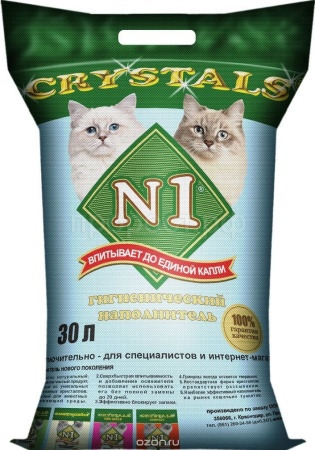 Наполнитель Барсик №1 силикагелевый 30 л 