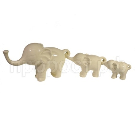 Семья слонов (слон.кость)  L57W15H8,5  713421/I065 