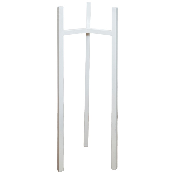 Подставка ЛОФТ белый 1 горшок 32-70см РЗДИ