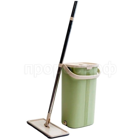Набор д/уборки Magic оливковый (ведро+швабра) 9л /32359/VERDE