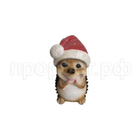 Ежик в новогодней шапочке 716428/W249