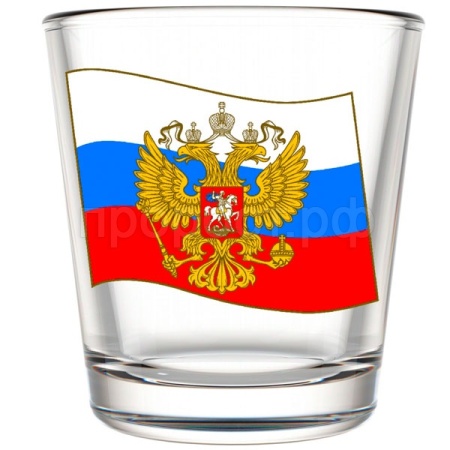 Набор стопок Герб на флаге (6шт) 50мл/1250-Д 