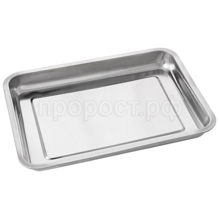 Противень д/выпечки Domestico 39*29*4,2см нерж.сталь 108946 /100шт/